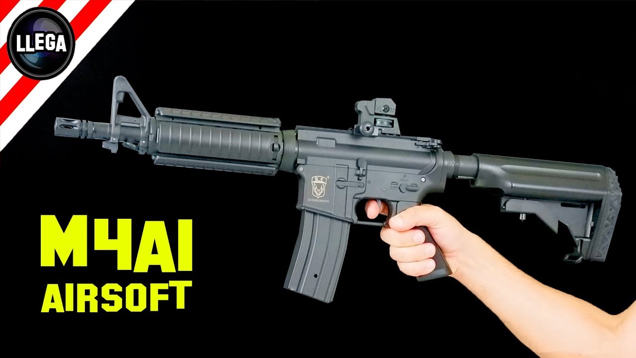  Pistola de Airsoft M4A1 Rifle eléctrico automático AEG