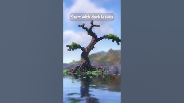 How I Build Custom Trees in Minecraft