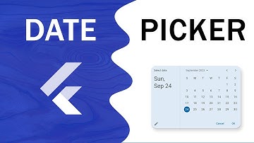 Flutter Material Date Picker