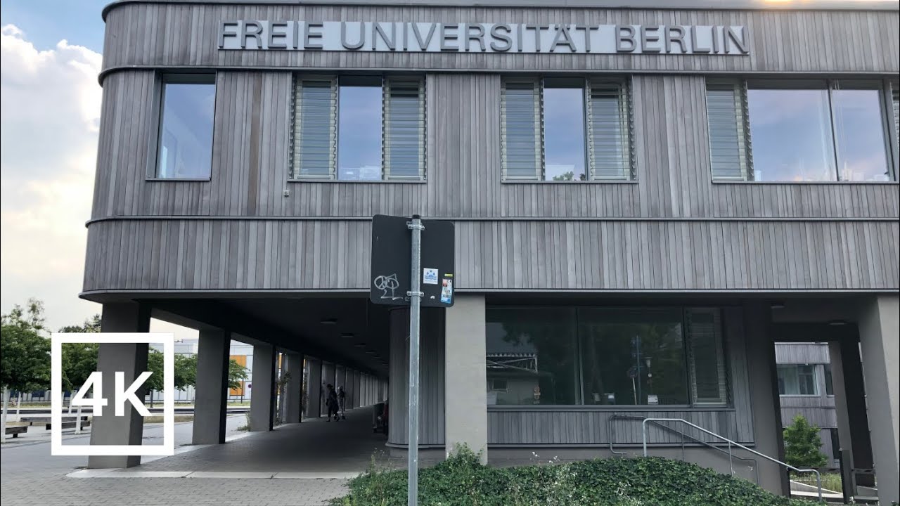 4K】Free University of Berlin main campus - (Freie Universität Berlin  Hauptcampus) - YouTube
