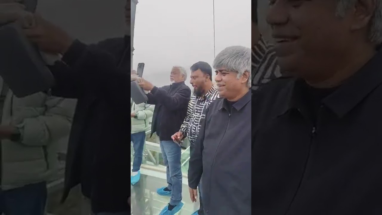 Glass platform pingu district beiging, china 