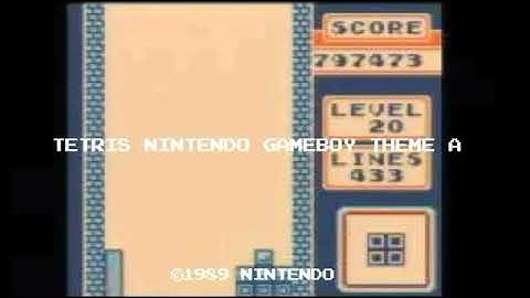 Tetris GameBoy Theme (Normal Vs Reverse) 1X 2X 4X 8X 16X 32X 64X 128X 256X