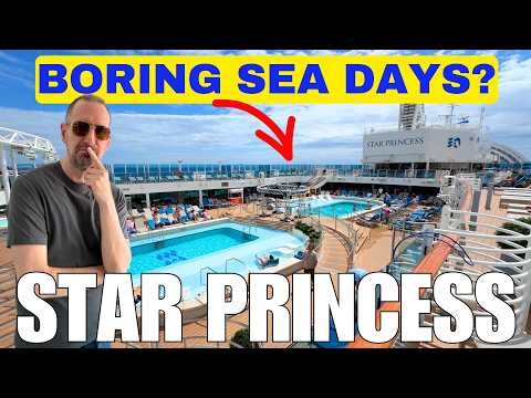 Sea Days on NEWEST Ship! *WOW!* What to Expect! 🚢  Star Princess Ep 5