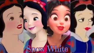 Snow White Snow White And The Seven Dwarfs Evolution In Movies Tv 1937 - 2021 The Simpsons