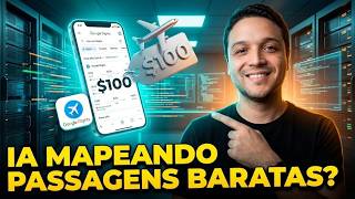 Nova IA do GOOGLE FLIGHTS para achar passagens aéreas BARATAS: Testei na prática!