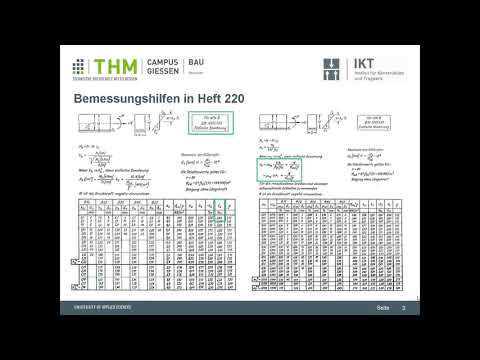 Massivbau Seminar 2018 - Teil 1a: Biegung und Querkraft