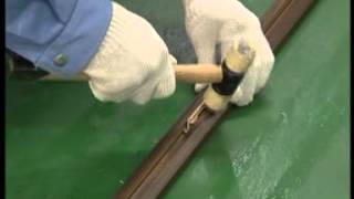 Making window frame and layer