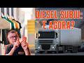Caminhoneiros e empresários sentem o AUMENTO DO DIESEL: O que muda no frete e no seu bolso?