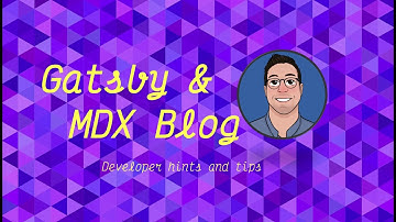Create a Developer Blog with Gatsby and MDX - Making a Layout component