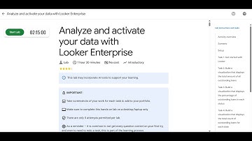 Analyze and activate your data with Looker Enterprise | Lab solution #arcade2025