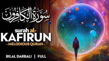 Surah Al Kafirun (سورة الكافرون) - القارئ بلال دربالي | Bilal Darbali (4K)