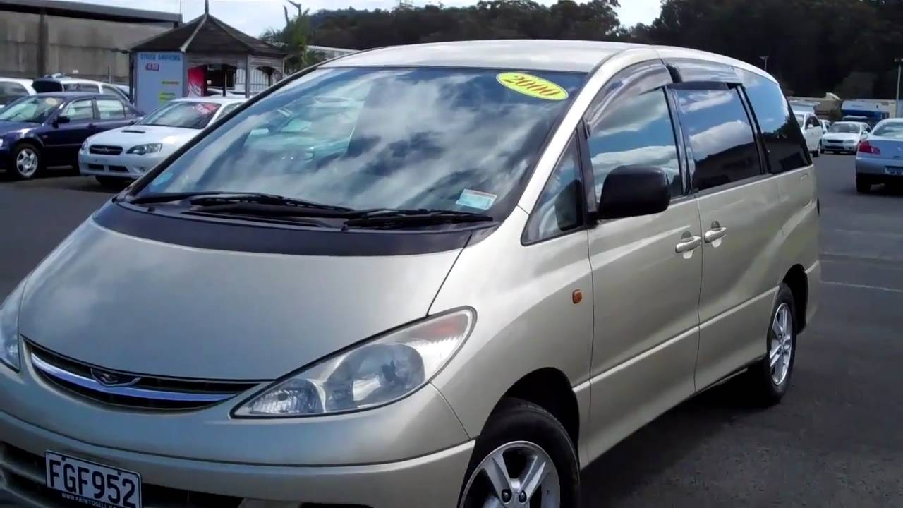 2000 Toyota Estima 3L Auto 137,000 Km For Sale At Free To Sell