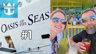 Royal Caribbean Oasis of the Seas | Embarkation | Sailaway from Miami