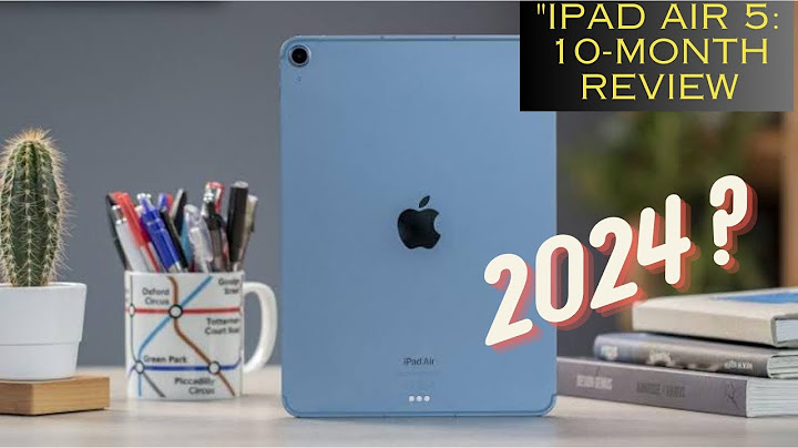 So sánh các mẫu ipad air