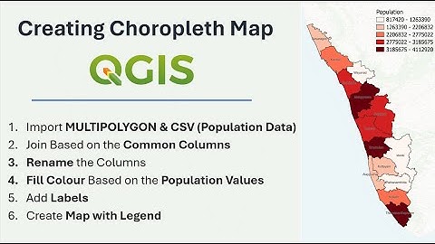 Cara Menyiapkan Peta Choropleth Menggunakan Data Populasi | Tutorial QGIS