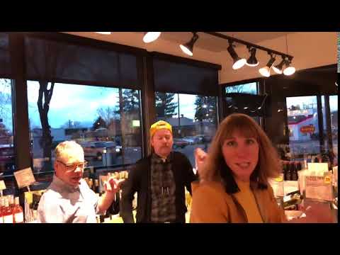 Pete, Kristen and Seth perform a Dionysian ritual right in the wine shop.