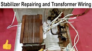 Stabilizer Repairing and Transformer Wiring Details Complete guide Hindi Urdu