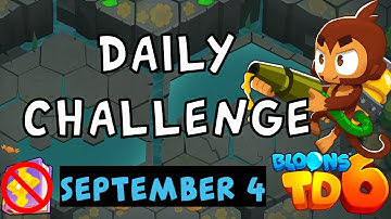 Bloons TD 6 Daily Challenge | Twin Gun Mayhem | No MK No Powers | September 4 2023