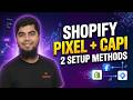 Shopify Meta Pixel & Conversion API Setup (2 Methods) | Direct App + GTM Server Side Tracking
