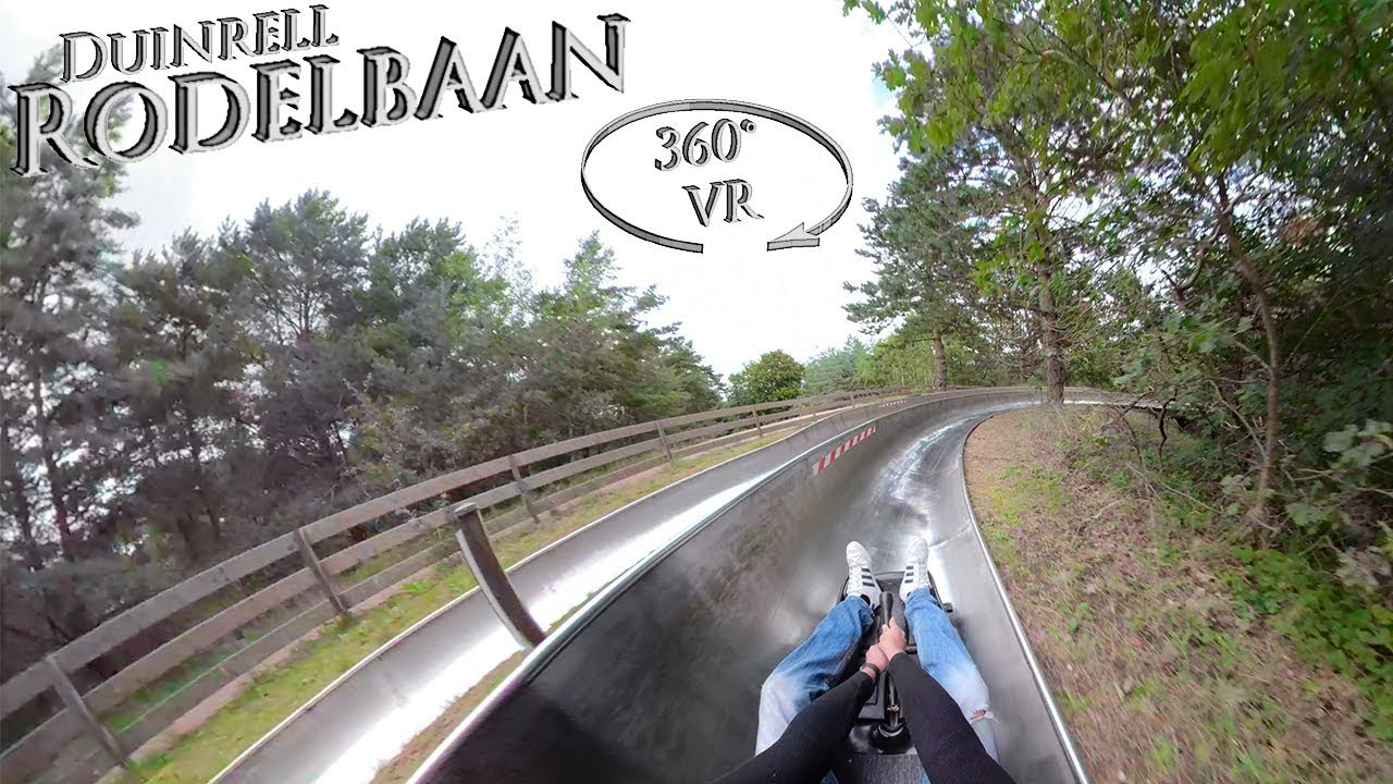 Duinrell Rodelbaan 360° VR POV Onride