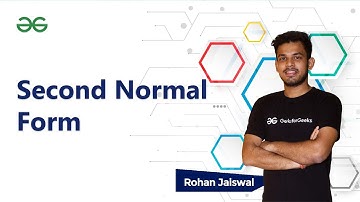 Second Normal Form | Rohan Jaiswal | GeeksforGeeks GATE