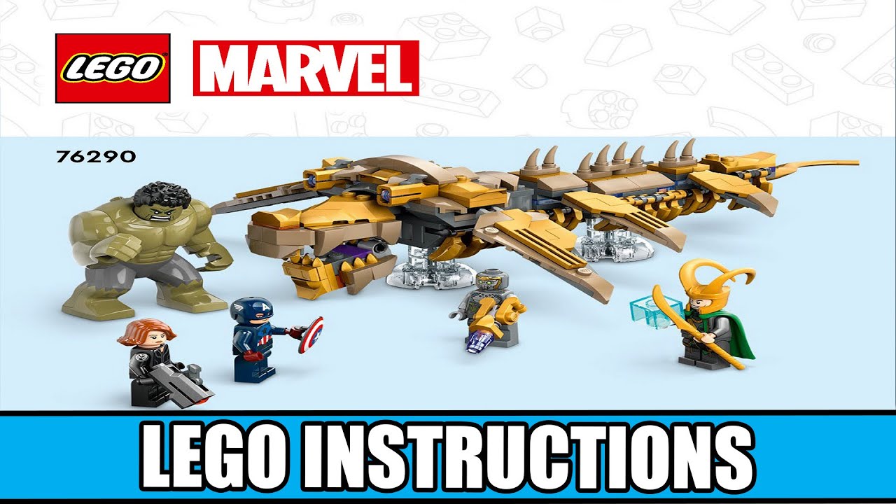 Marvel Super Heroes - The Avengers vs. The Leviathan LEGO instructions