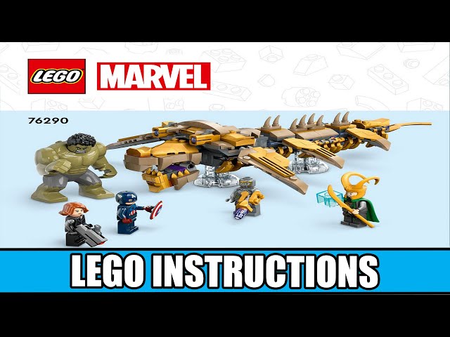LEGO Instructions - Marvel Super Heroes - 76290 - The Avengers vs