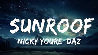 Nicky Youre, dazy - Sunroof (Lyrics)  |  30 Mins. Top Vibe music