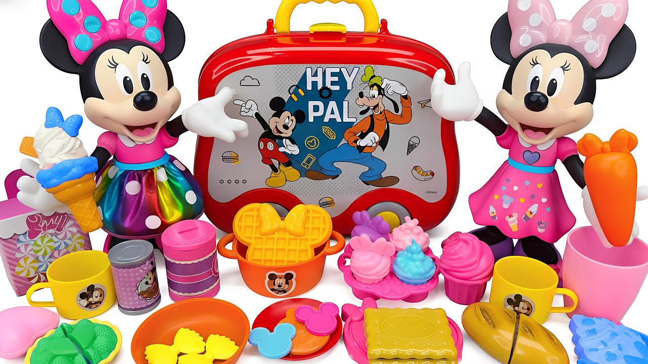 Minnie Mouse 2025🎀 Set Unboxing del playset de cocina y dulces de Minnie | Colección Disney