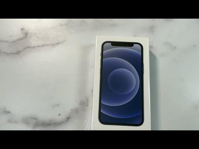 iPhone 12 Mini Black Unboxing - YouTube
