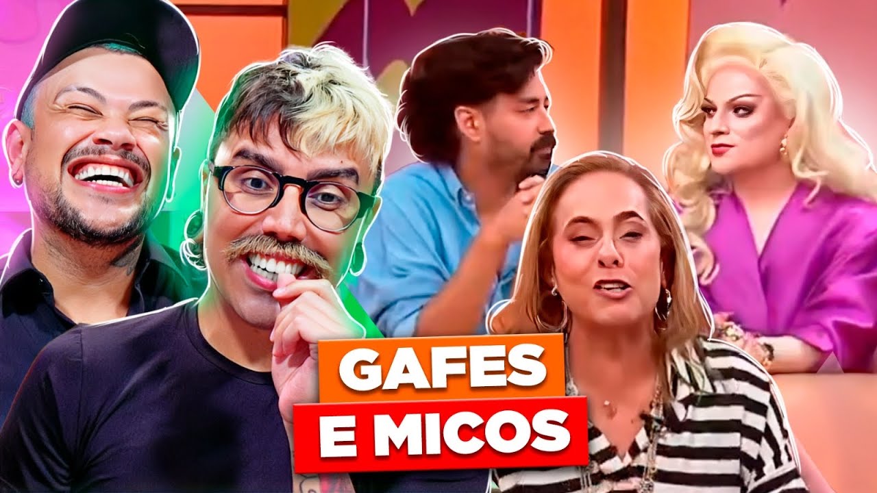 MICOS E GAFES EM REPORTAGENS AO VIVO #8 | Diva Depressão