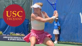 Madison Sieg - USC Tennis Player Playing Pro Tennis