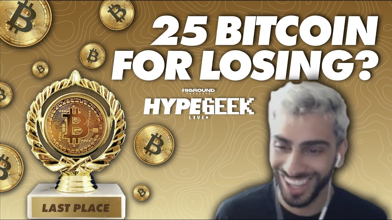 LAST PLACE WINS 25 BITCOIN?! - YouTube
