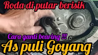 Cara Ganti Bearing Gardan Mio dan seal