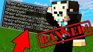 WORLDS DUMBEST HACKER BANS HIMSELF! Minecraft Core Faction #1 (theblockmc.net)