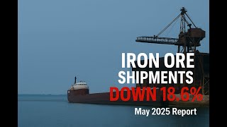 Great Lakes Iron Ore Shipments DOWN 18.6% | What’s Driving the Slowdown?