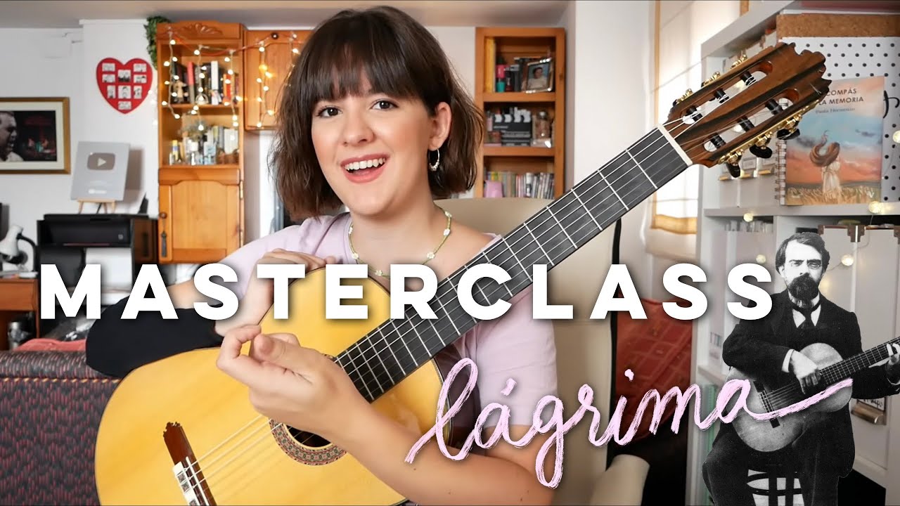 Masterclass con Paola Hermosín sobre Lágrima de Tárrega