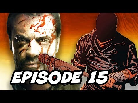 Walking Dead Season 7 Episode 15 All Out War TOP 10 WTF and Comics Easter Eggs