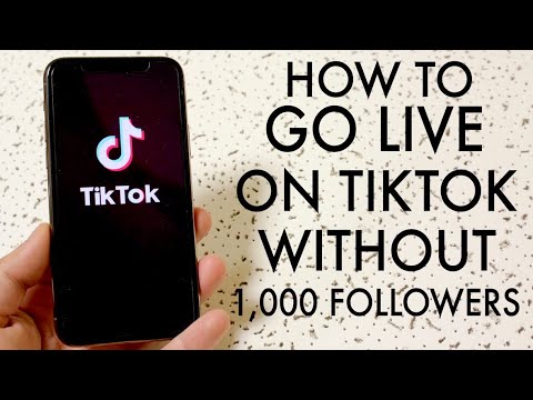 How To Go Live On Tiktok Without 1 000 Followers 2020 Youtube