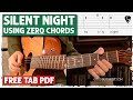 Play &quot;Silent Night&quot; on Guitar - WITH NO CHORDS!