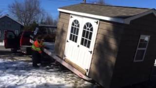 Shed Moving Buffalo - Race Storage Sheds