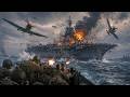 2026 War Movie: Enemy Bombers Sweep the Battlefield, Warships Charge In, Volunteers Hold the Line!