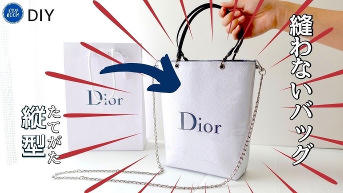 Authentic LV Paper Shopping Bag Purse Conversion