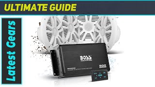 Boss Audio ASK904B.64 Marine Speaker & Amplifier Combo: Unleash Your Music Anywhere!