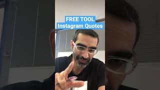 FREE tool to make Instagram Quotes #shorts screenshot 4