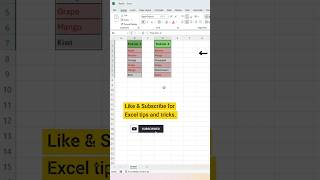 Highlight Duplicate Values Between Two Lists in Excel | Excel Tip