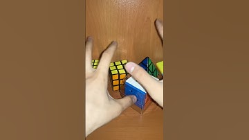 Solving the cube… but kinda mad about it 😒🧊 #rubikscube #cube