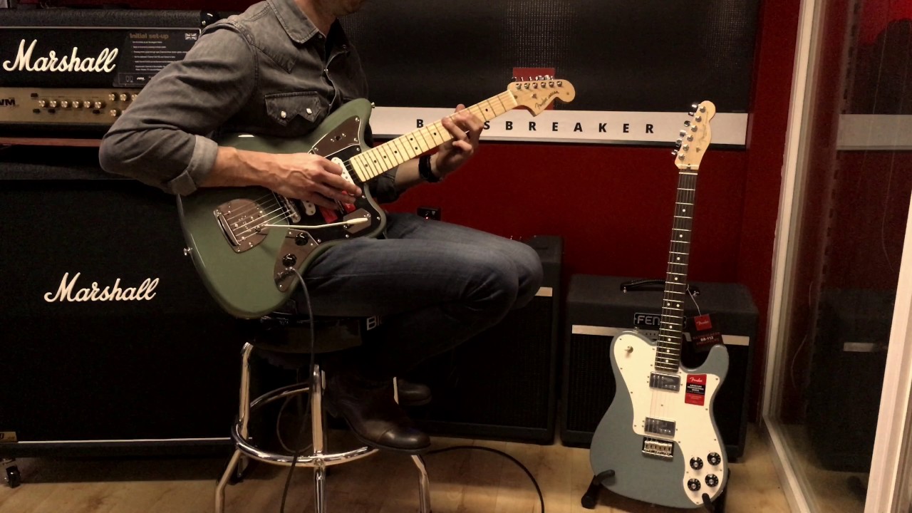 Fender Jaguar American Pro Test YouTube