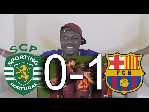 188 toto x ENAK4D - Sporting Lisbon VS FC Barcelona 0-1 ● Reaction