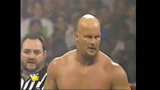 "Stone Cold" Steve Austin W/ "Million Dollar Man" Ted DiBiase (c) vs Fatu (WWF Superstars 5/25/96)